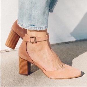 Soludos - Shoes, Gemma pink ankle strap wooden heels